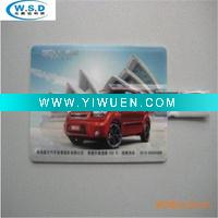 Wholesale 2011 Retail Fashion Ethereal OEM Commerce Credit Card USB Flash Drive