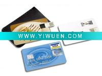Wholesale Super slim credit card shape USB flash drive