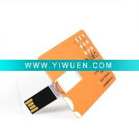 Wholesale Slim Credit Card USB flash drive-----Office items
