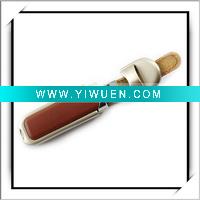 Wholesale 2GB Brown Leather USB Flash Drive Thumb Stick Fold Pen