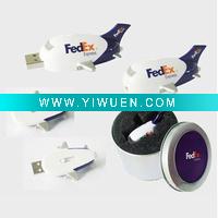Wholesale 2GB Cute AirPlane USB Flash Pen Drive Memory Stick Gift