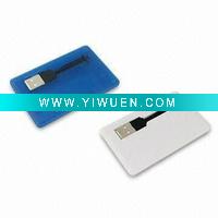 Wholesale fashion card usb flash drive(U-55-10)