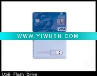 Wholesale credit card usb flash drive with free logo