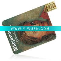 Wholesale OEM logo credit card usb flash drive