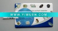 Wholesale credit card usb flash drive/Super thin credit card ,print color logo,