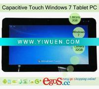 Wholesale 10.1 inch Capacitive Touch Screen Windows 7 Tablet PC