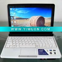 Wholesale 10" Netbook Intel D425 1.8Ghz mini laptop, 2G RAM 320G HDD Notebook PC Free Shipping by DHL/UPS