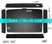 Wholesale 5 inch smart book mini umpc netbook/notebook(Q501 Deluxe ) support Premium+GPS+DVB-T