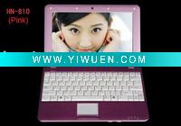 Wholesale Netbook,Mini laptop HN-810 (Pink)