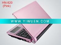 Wholesale Atom Netbook,Mini laptop HN-820 (Pink)