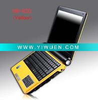 Wholesale Netbook,mini laptop HN-830 (Yellow)