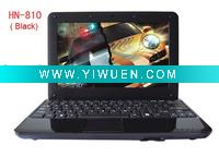 Wholesale Netbook,Mini laptop HN-810 (Black)