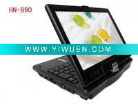 Wholesale Atom Netbook HN-890 ( Black / rotatable screem )