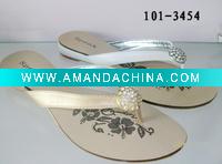 Wholesale lady shoes slipper sandal lady fashion shoes leather shoes lady footwear
