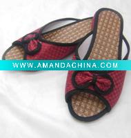 Wholesale NEW COOL Pattern Straw sandals Straw slippers Rattan slippers