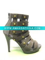 Wholesale sandal high heel lady shoe A31-10310