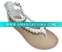 Wholesale 2012 summer new designs sexy flat sandals