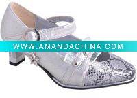 Wholesale lady fashion PU high heel sandal