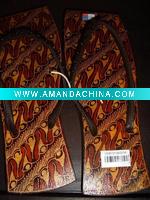Wholesale Indonesian Batik Sandals
