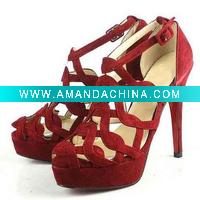 Wholesale MOQ1(Free shipping)- Guaranteed 100% Genuine Leather Sandals,Brand Designer Shoes