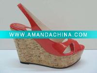 Wholesale 2011new,women's heels,women's ceise sandals,wood bottom,