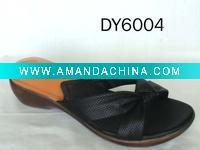 Wholesale leather sandal with gel insole