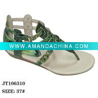 Wholesale fashion lady roman sandals