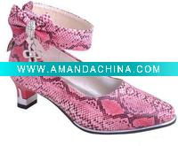 Wholesale lady fashion PU sandal