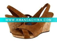 Wholesale 2011 fashion lady genuine leather sandal