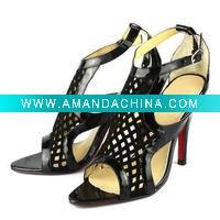 Wholesale Free shipping (minimum:1 piece) guaranteed 100% genuine leather sandals, wholesale and retail fashion sandals9577