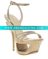 Wholesale 2011 fashion lady dress wear high heel sandal