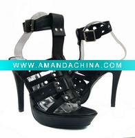 Wholesale Free shipping (minimum:1 piece) guaranteed 100% genuine leather sandals, wholesale and retail women sandals07
