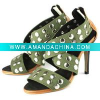 Wholesale Free shipping (minimum:1 piece) guaranteed 100% genuine leather sandals, wholesale and retail women sandals043