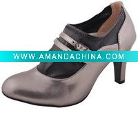 Wholesale lady fashion PU high heel sandal