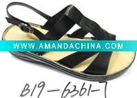 Wholesale woman shoe sandals woman sandals B19-6361-7