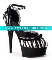 Wholesale 2011 fashion lady sexy heel sandals