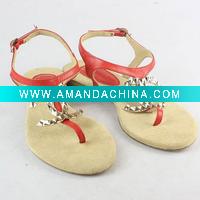 Wholesale MOQ1(Free shipping)- Guaranteed 100% Genuine Woman Sandal,Brand Designer sandals