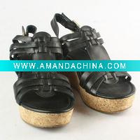 Wholesale MOQ1(Free shipping)- Guaranteed 100% Genuine Woman Sandal,Brand Designer sandals