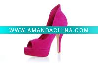 Wholesale femme shoe designer label summer pumps lady shoe