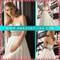 Wholesale Lady's off-shoulder wedding dress OS0025