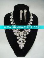 Wholesale fashion crystal necklace