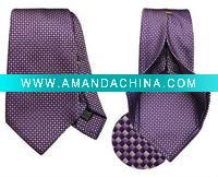Wholesale ITALY VOGUE PURPLE SILK TIE
