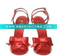 Wholesale 2011 NEW DESIGN red wedding shoes