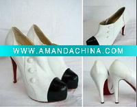 Wholesale 2011 spring Leather shoes high heel wedding shoes