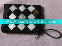 Horn purses and wallets