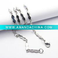 Wholesale 2011 New design men's stainelss steel Necklace