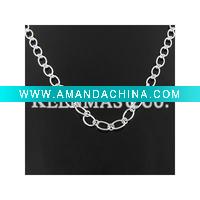 Wholesale Top quality pretty nice sterling silver necklace