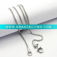 Wholesale 2011 New design women's stainelss steel Necklace
