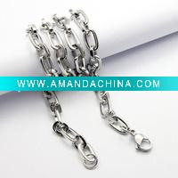 Wholesale 2011 New design men's stainelss steel Necklace