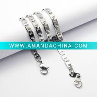 Wholesale 2011 New design women's stainelss steel Necklace